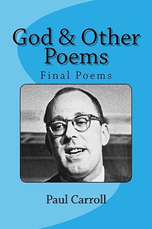 Blue book cover titled God & Other Poems